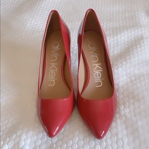 Calvin Klein Red Heels